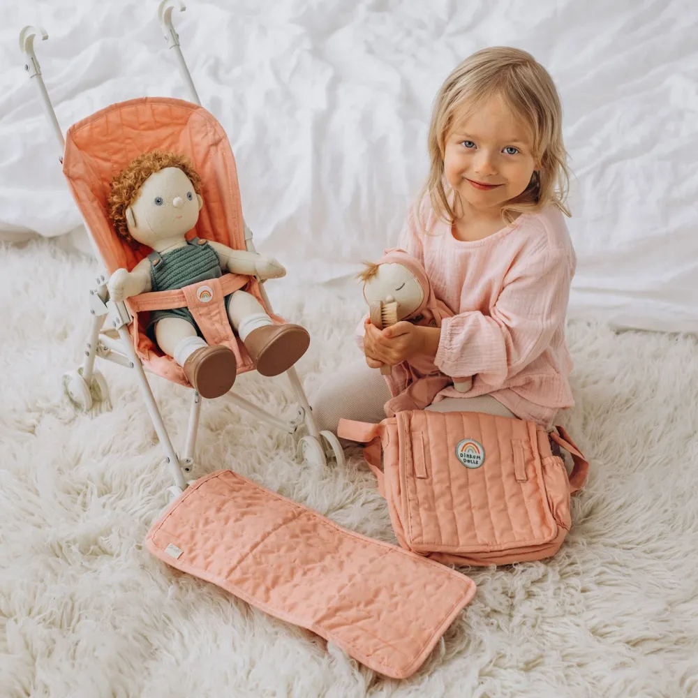 Olli Ella Sollie Stroller - Rose Best