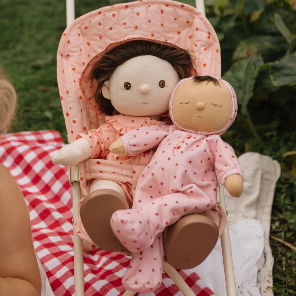 Olli Ella Sollie Stroller - Strawberry