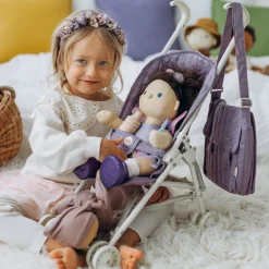 Olli Ella Sollie Stroller Seat - Lavender Hot