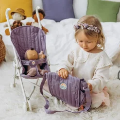 Olli Ella Sollie Stroller Seat - Lavender Hot