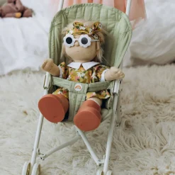 Olli Ella Sollie Stroller Seat - Sage Hot